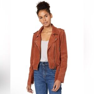 Blank NYC Rust Corduroy Utility Jacket